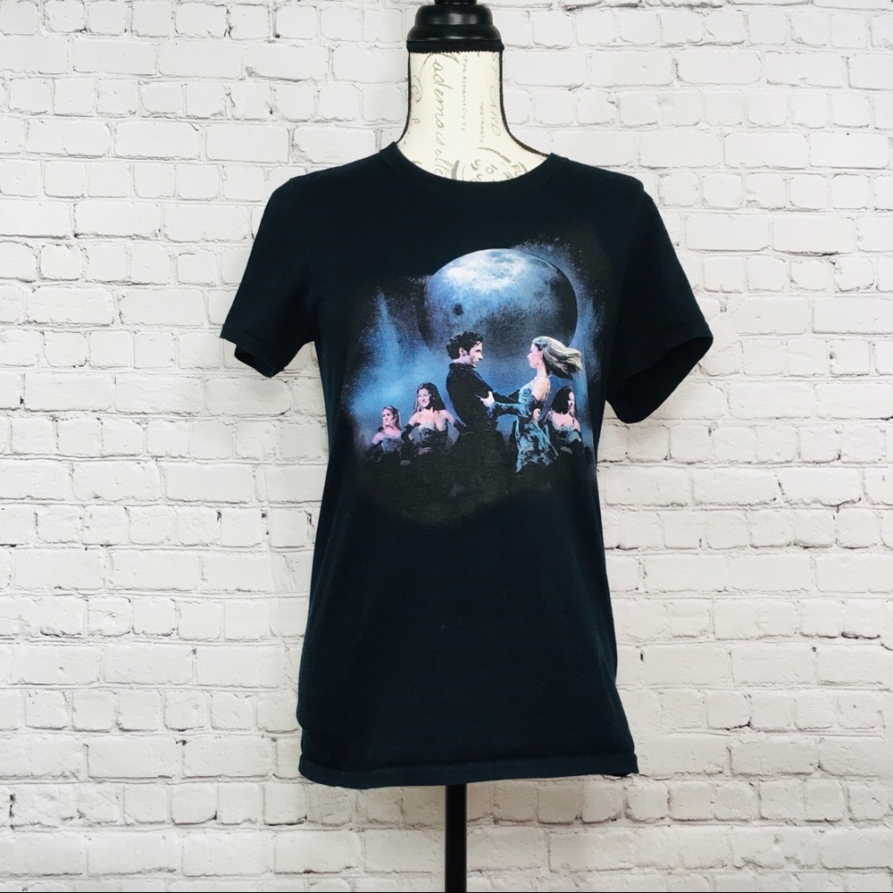 Women’s River Dance Black t-shirt Shirt size Small